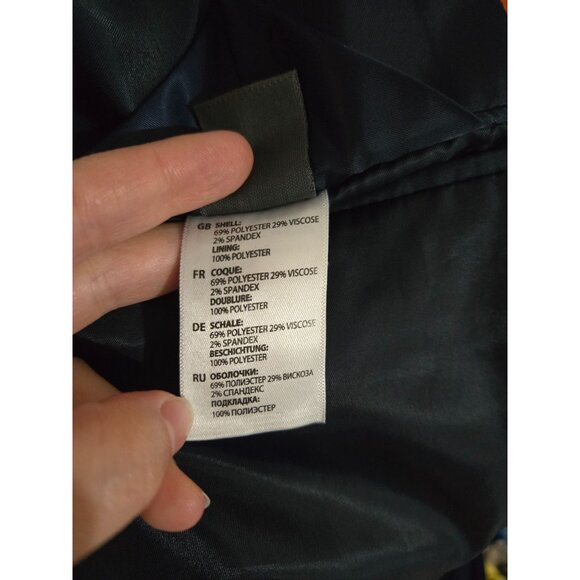 Oak Hill Perfect Fit Blue Plaid Sports Coat Size 56L Long Jacket Blazer Preppy - Picture 5 of 12